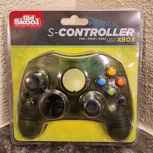 Xbox S-Controller, Green (NEW) - Microsoft - Old Skool